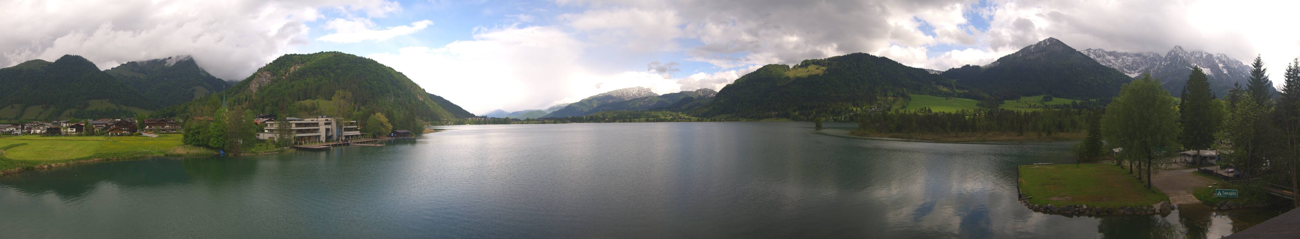 Archived image Webcam Walchsee in Kaiserwinkl in Tyrol