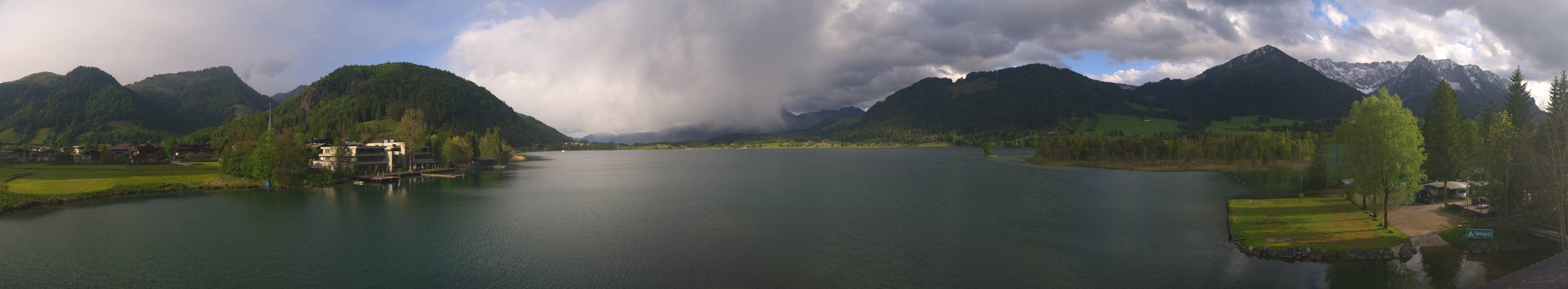 Archived image Webcam Walchsee in Kaiserwinkl in Tyrol