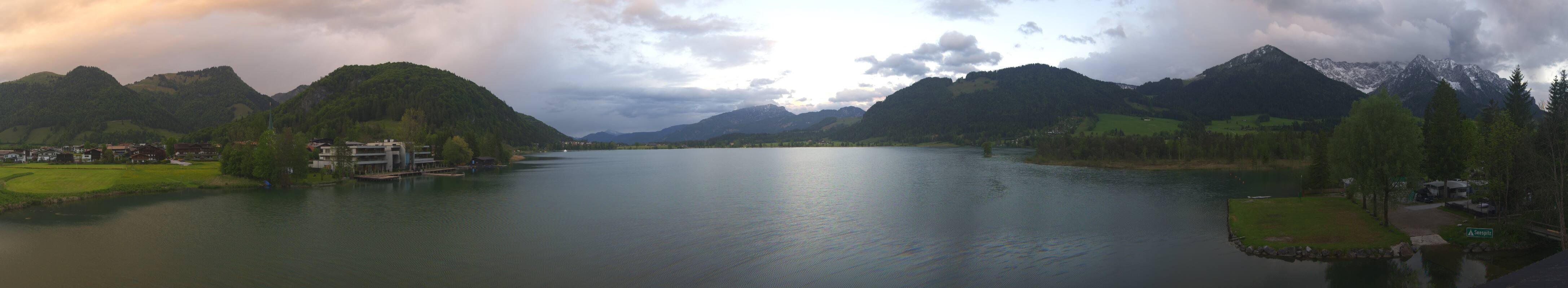 Archived image Webcam Walchsee in Kaiserwinkl in Tyrol
