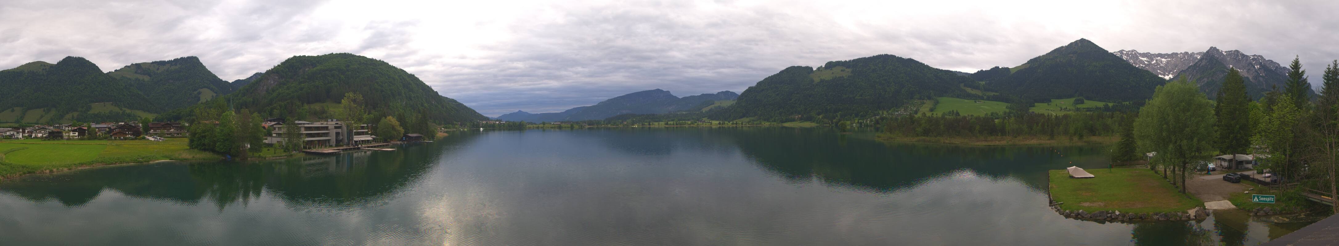 Archived image Webcam Walchsee in Kaiserwinkl in Tyrol
