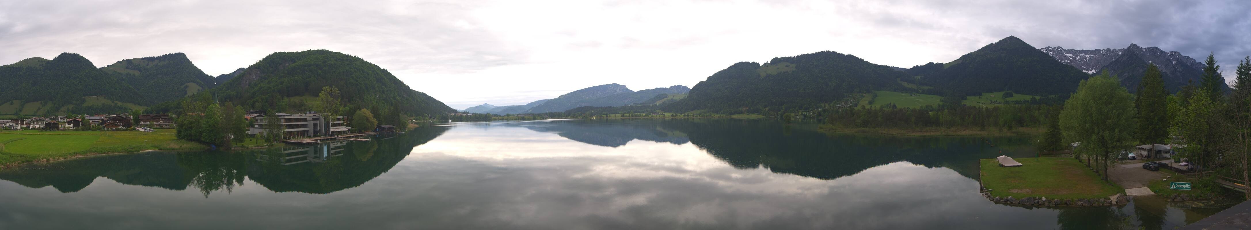 Archived image Webcam Walchsee in Kaiserwinkl in Tyrol