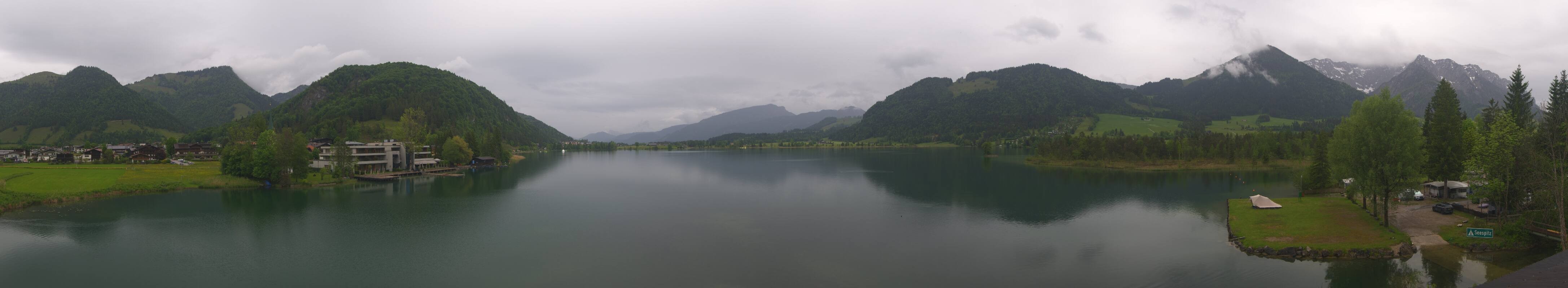 Archived image Webcam Walchsee in Kaiserwinkl in Tyrol