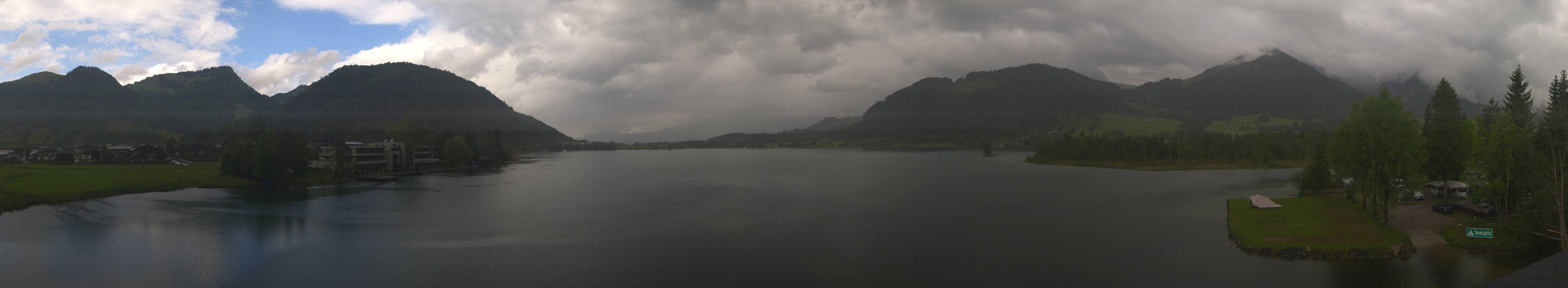 Archived image Webcam Walchsee in Kaiserwinkl in Tyrol
