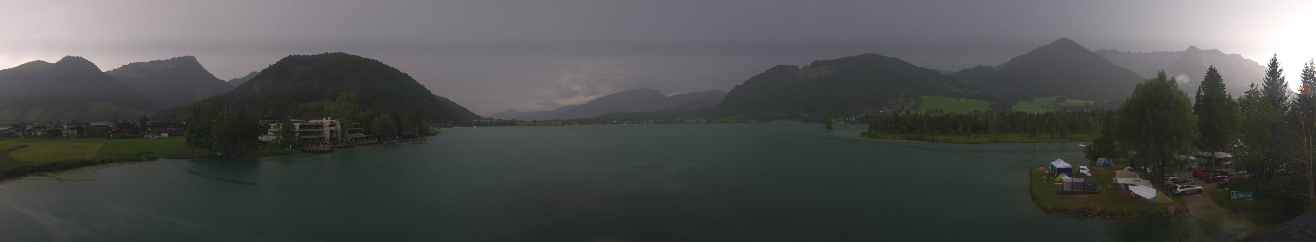 Archived image Webcam Walchsee in Kaiserwinkl in Tyrol