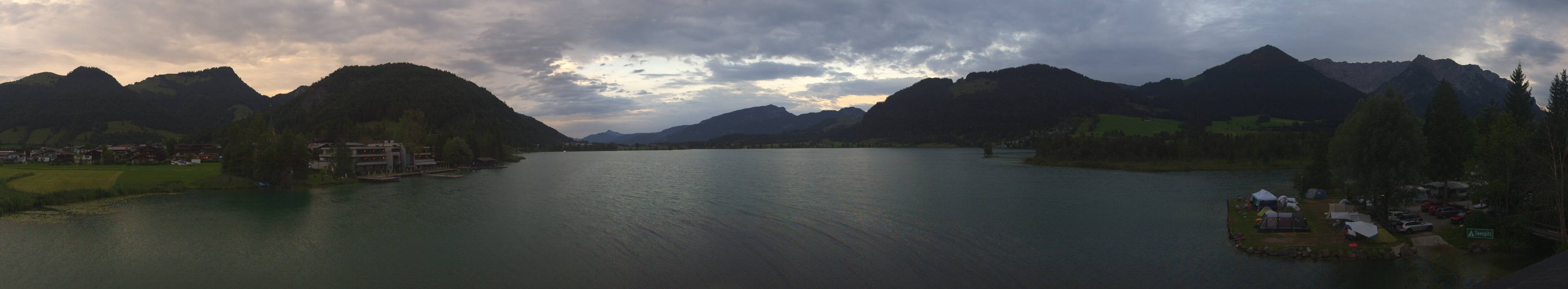 Archived image Webcam Walchsee in Kaiserwinkl in Tyrol