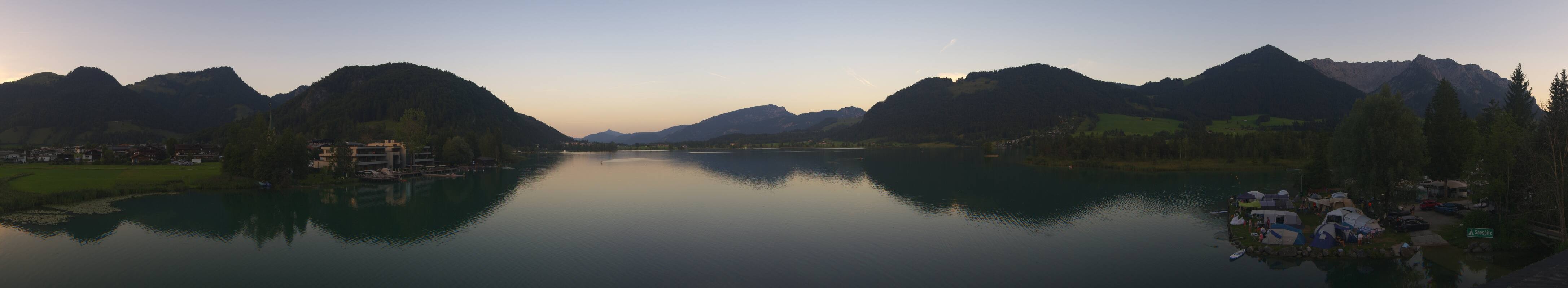 Archived image Webcam Walchsee in Kaiserwinkl in Tyrol