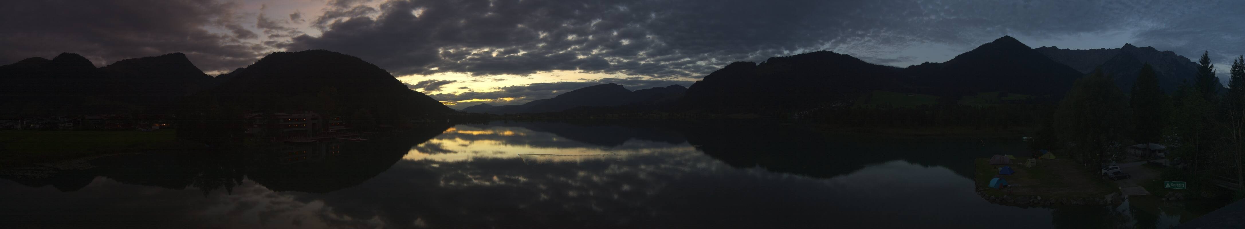 Archived image Webcam Walchsee in Kaiserwinkl in Tyrol