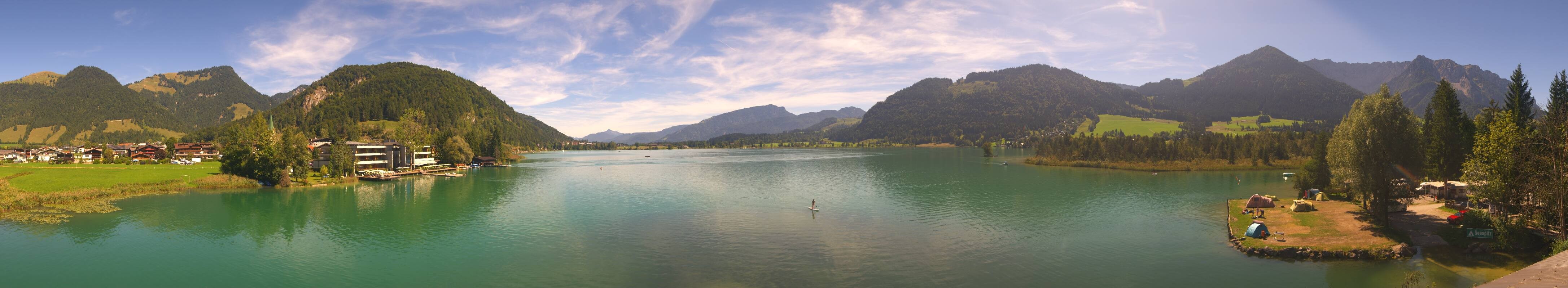 Archived image Webcam Walchsee in Kaiserwinkl in Tyrol