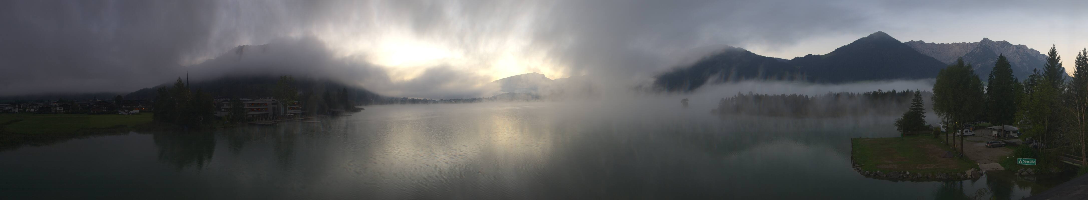 Archived image Webcam Walchsee in Kaiserwinkl in Tyrol