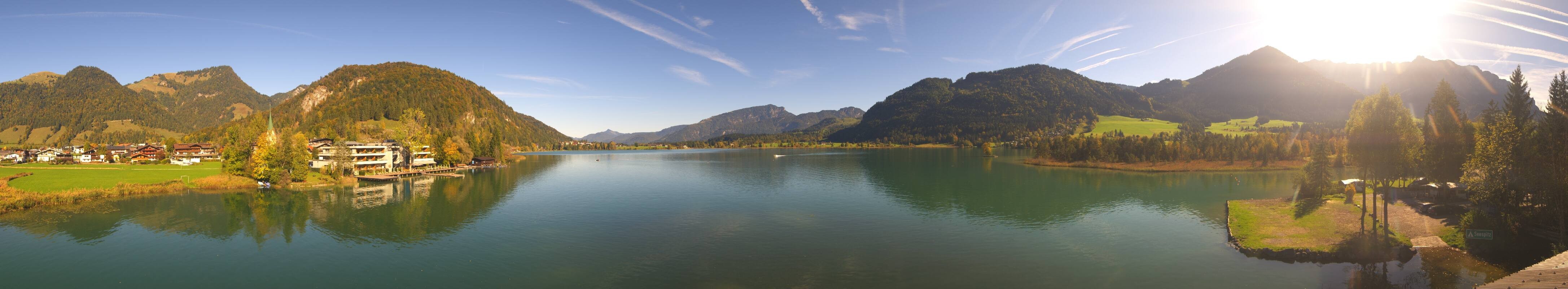 Archived image Webcam Walchsee in Kaiserwinkl in Tyrol