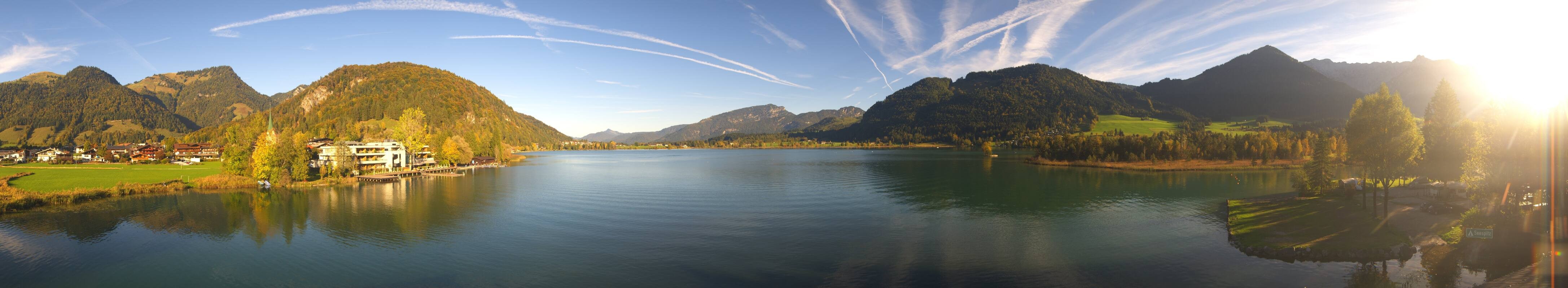 Archived image Webcam Walchsee in Kaiserwinkl in Tyrol