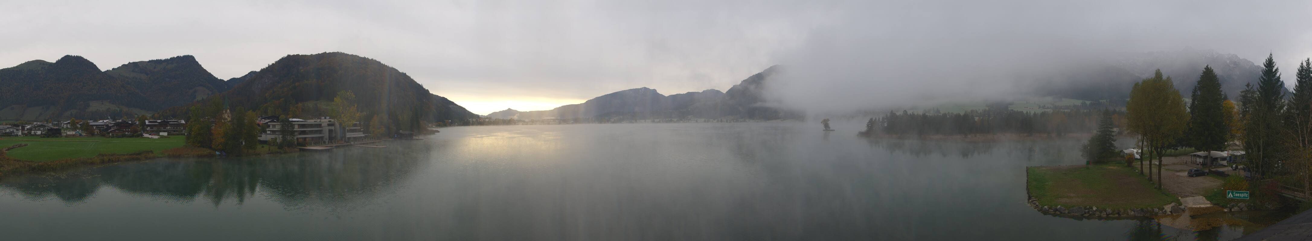 Archived image Webcam Walchsee in Kaiserwinkl in Tyrol