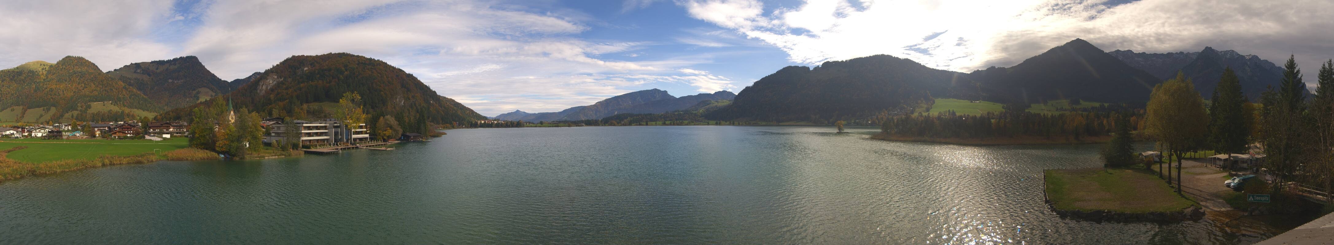 Archived image Webcam Walchsee in Kaiserwinkl in Tyrol