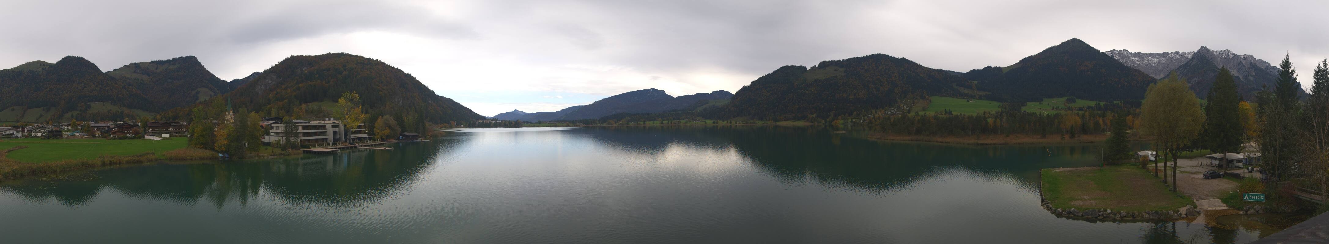 Archived image Webcam Walchsee in Kaiserwinkl in Tyrol