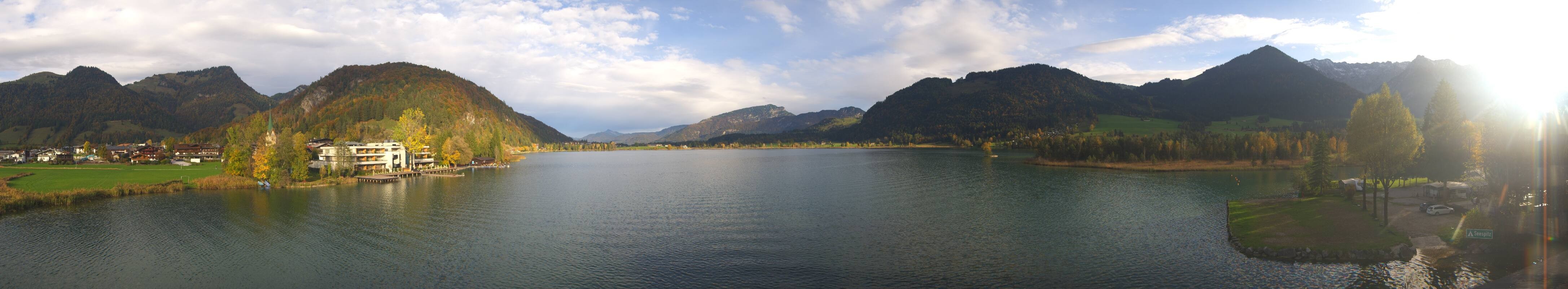 Archived image Webcam Walchsee in Kaiserwinkl in Tyrol