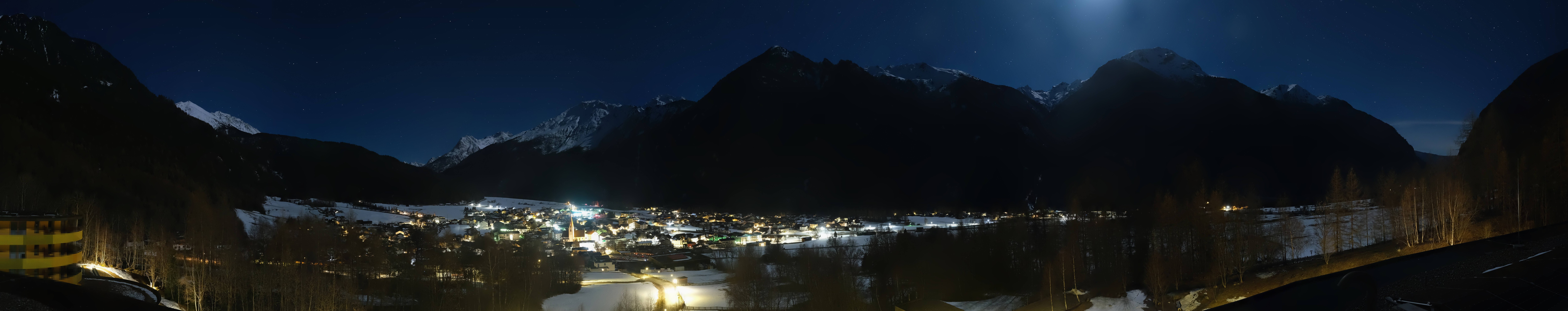 Archived image Webcam Umhausen in Ötztal valley