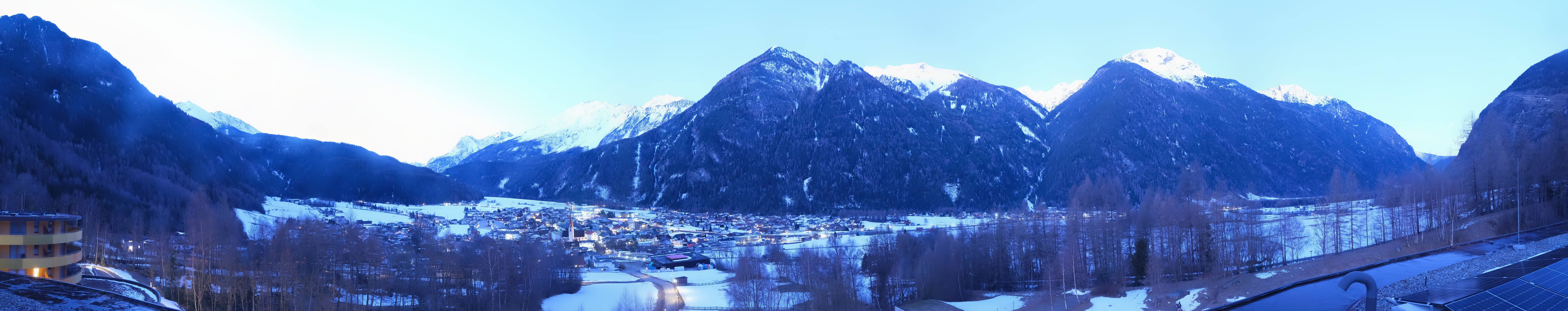 Archived image Webcam Umhausen in Ötztal valley