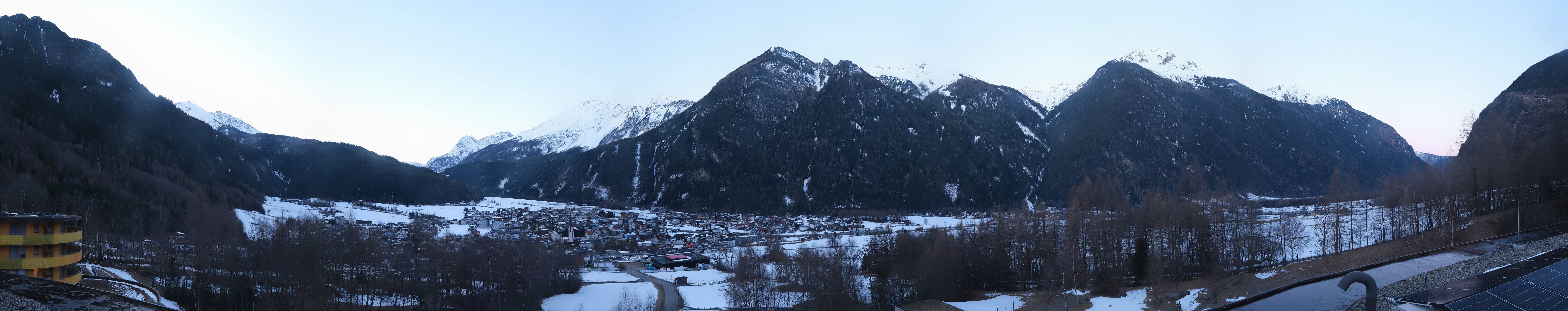 Archived image Webcam Umhausen in Ötztal valley