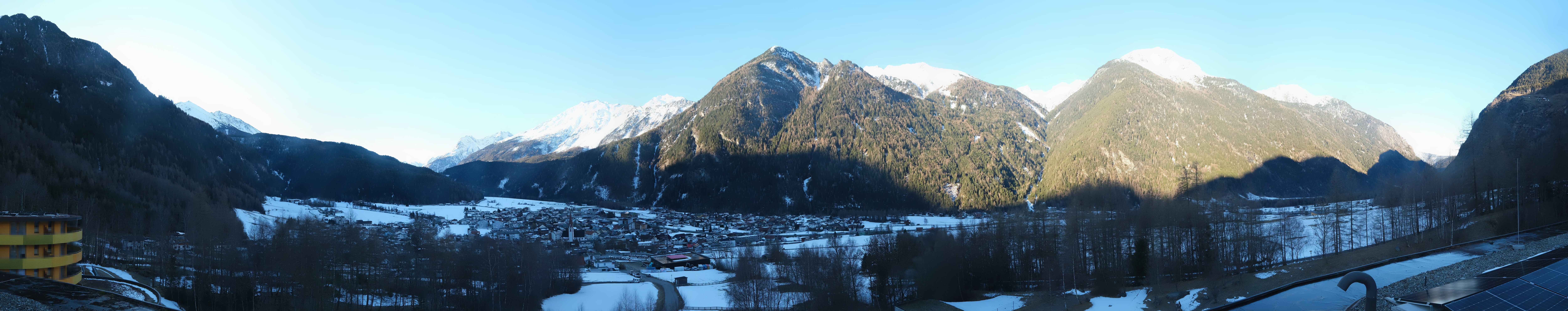 Archived image Webcam Umhausen in Ötztal valley