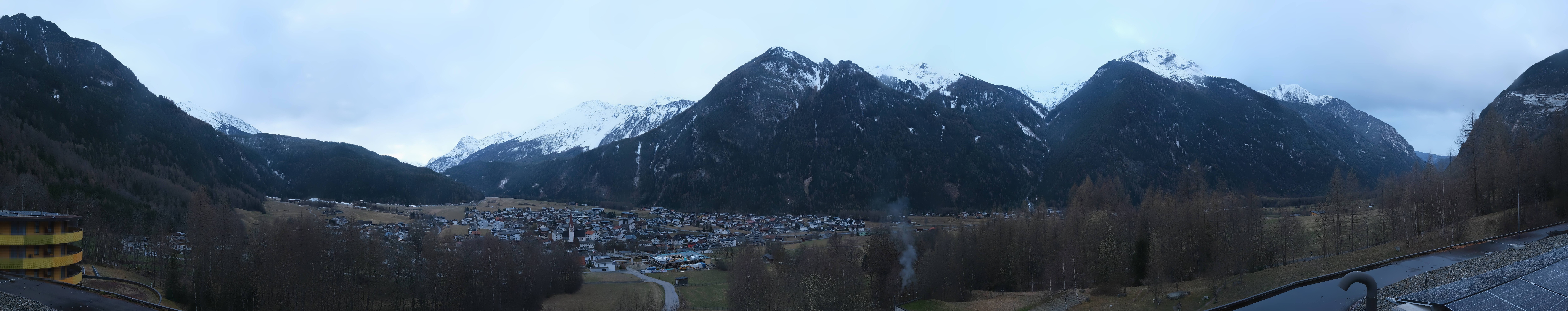 Archived image Webcam Umhausen in Ötztal valley