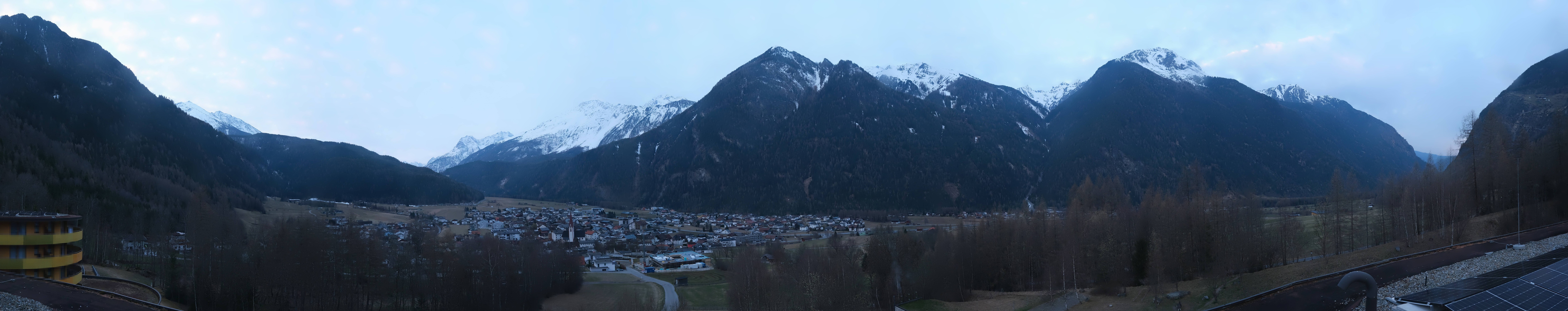 Archived image Webcam Umhausen in Ötztal valley