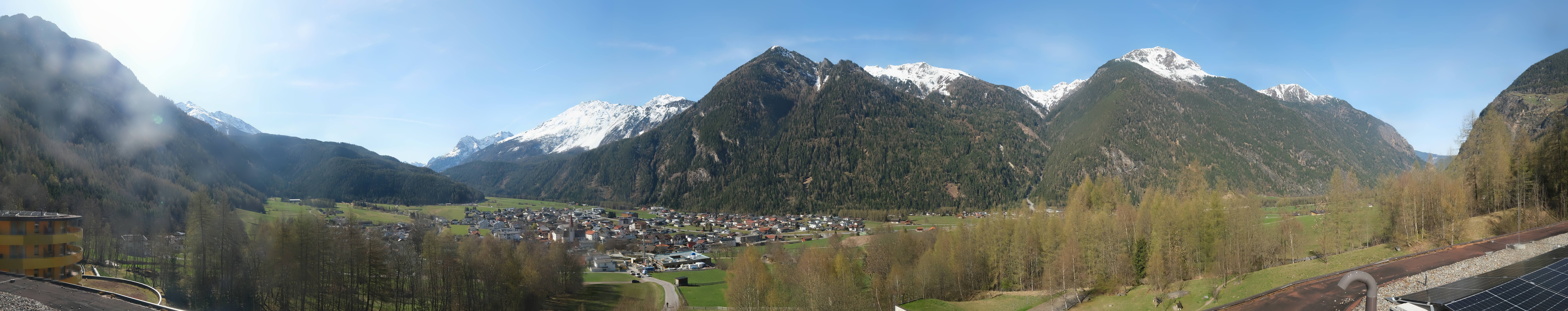 Archived image Webcam Umhausen in Ötztal valley