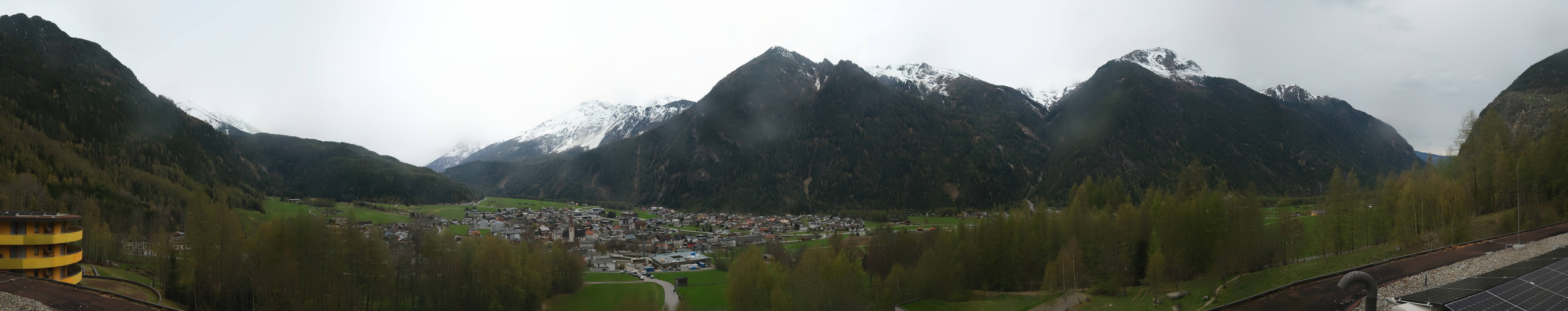 Archived image Webcam Umhausen in Ötztal valley