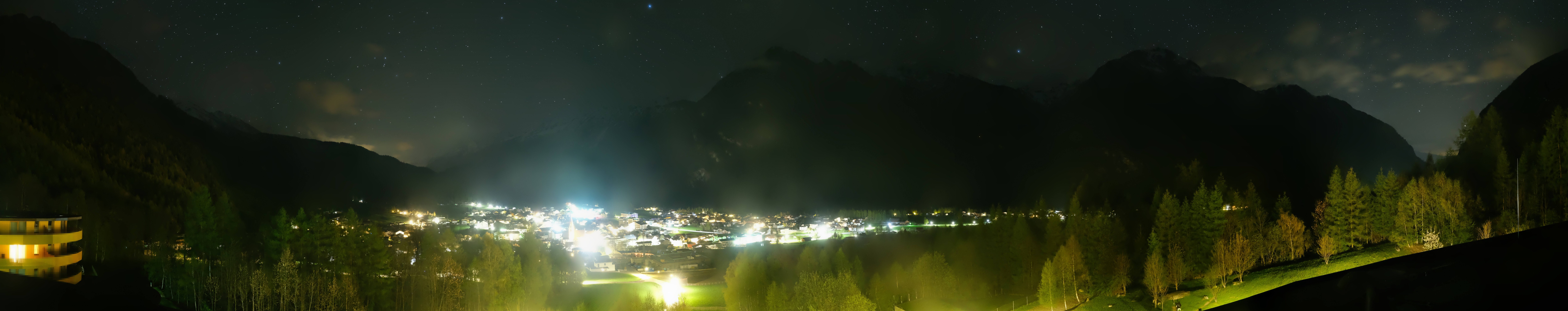 Archived image Webcam Umhausen in Ötztal valley