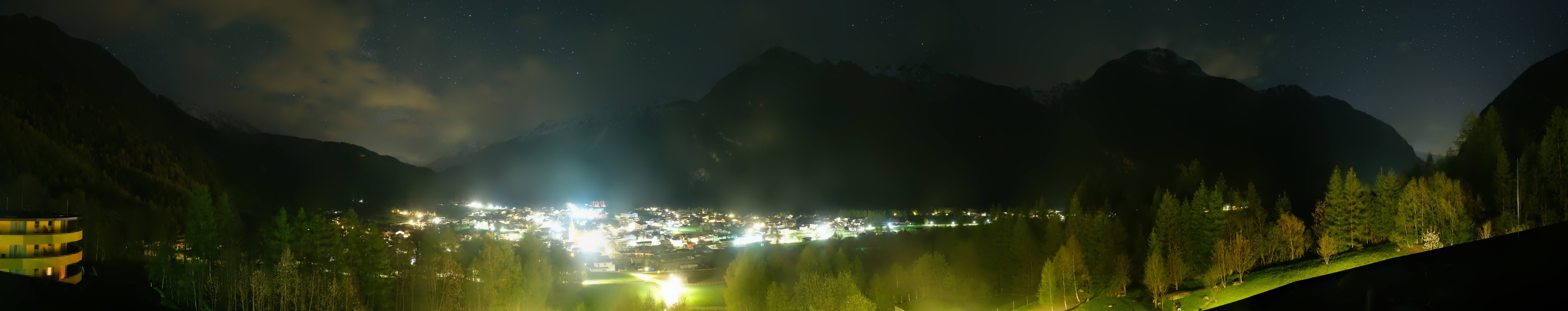 Archived image Webcam Umhausen in Ötztal valley