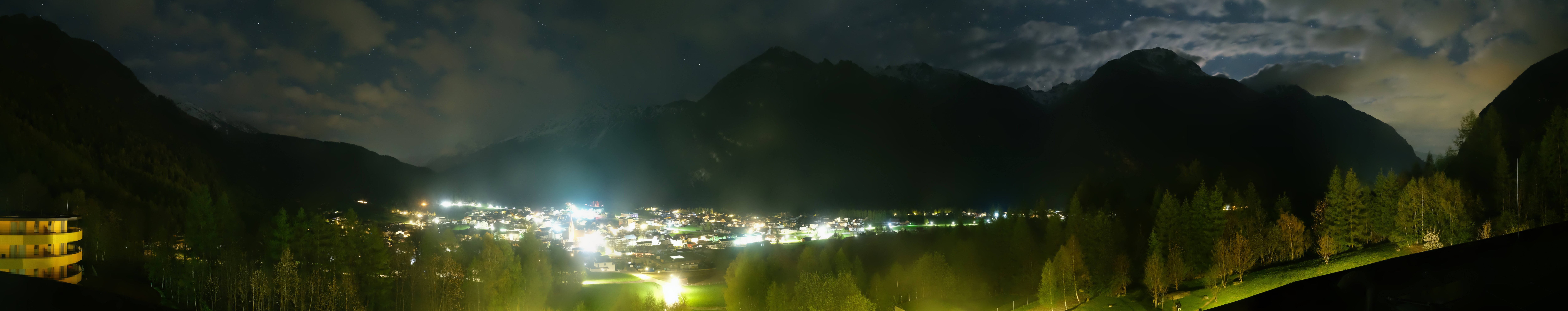 Archived image Webcam Umhausen in Ötztal valley