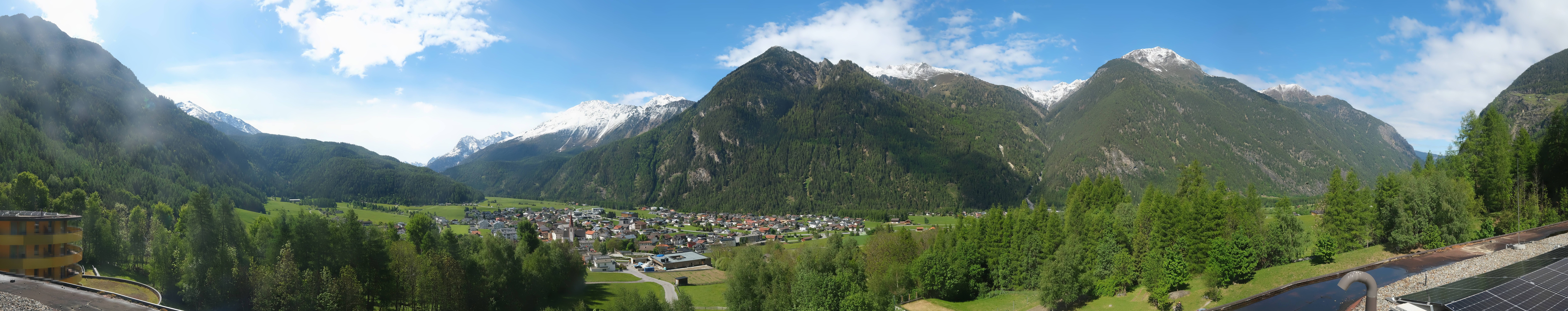 Archived image Webcam Umhausen in Ötztal valley