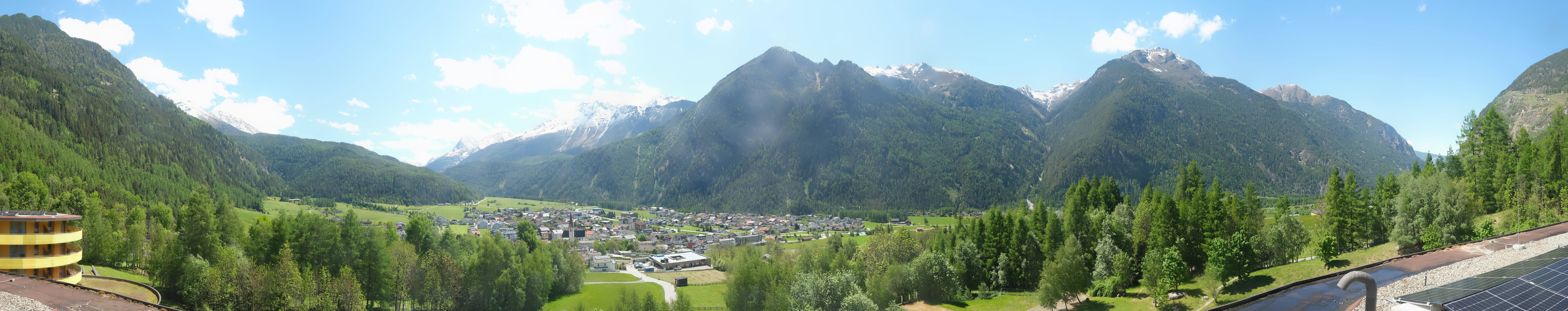 Archived image Webcam Umhausen in Ötztal valley