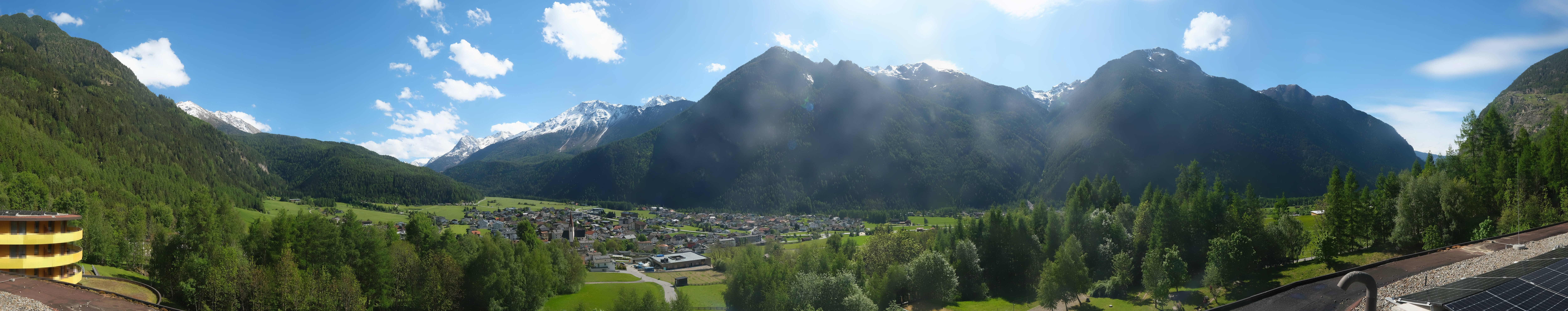 Archived image Webcam Umhausen in Ötztal valley