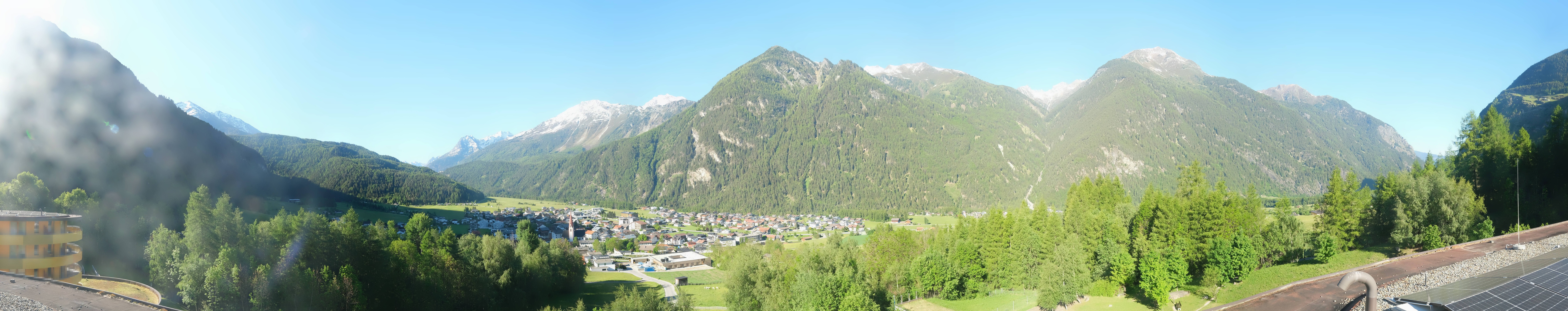 Archived image Webcam Umhausen in Ötztal valley