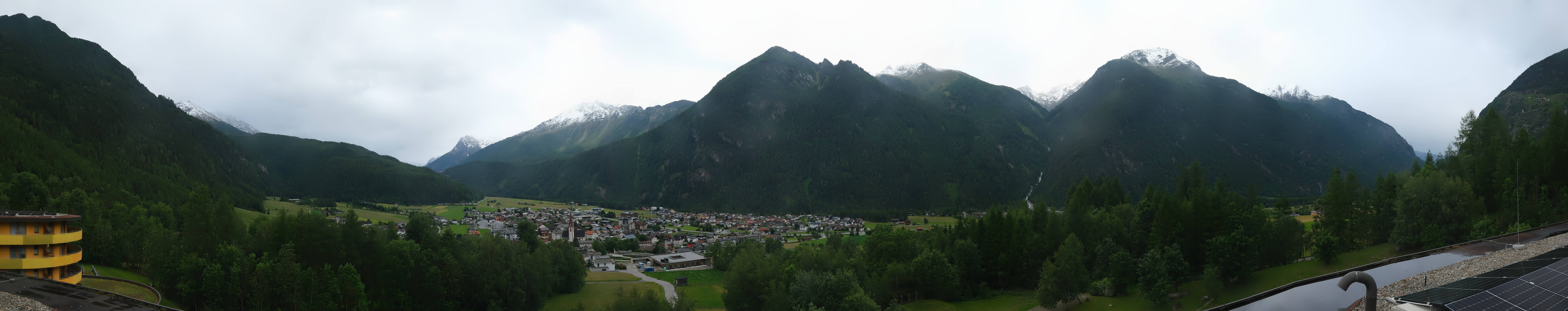 Archived image Webcam Umhausen in Ötztal valley