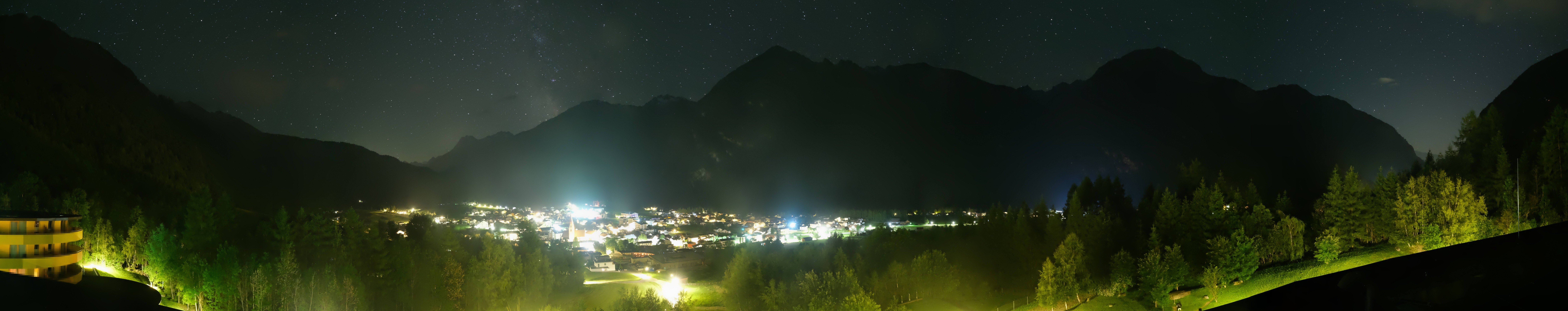 Archived image Webcam Umhausen in Ötztal valley