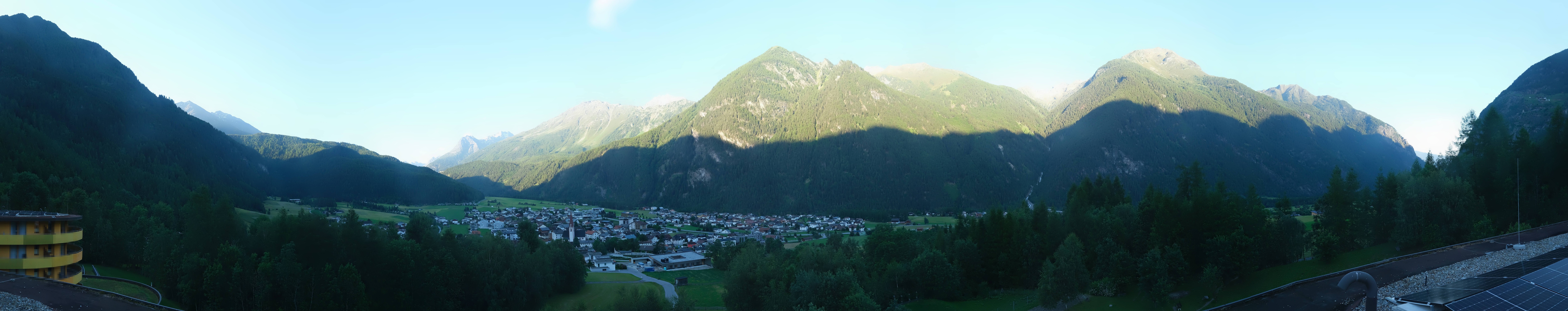 Archived image Webcam Umhausen in Ötztal valley