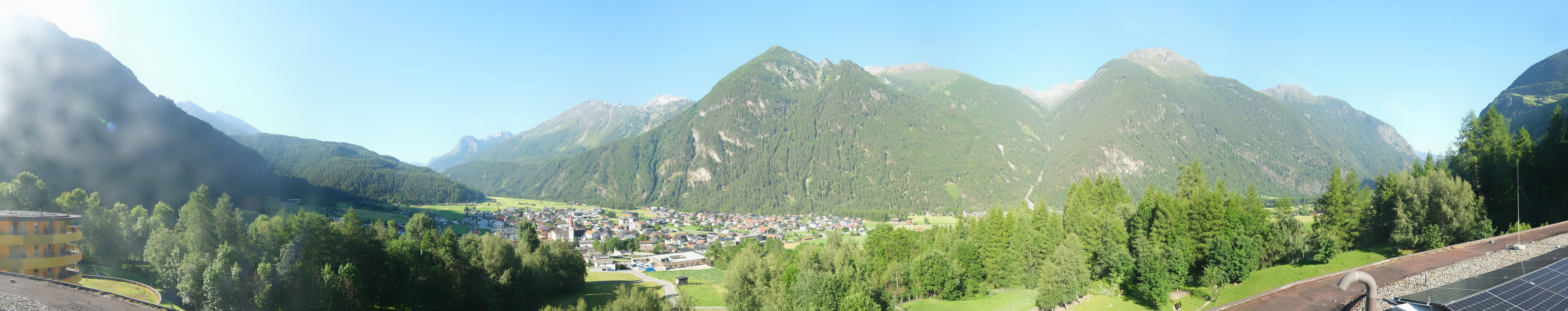 Archived image Webcam Umhausen in Ötztal valley