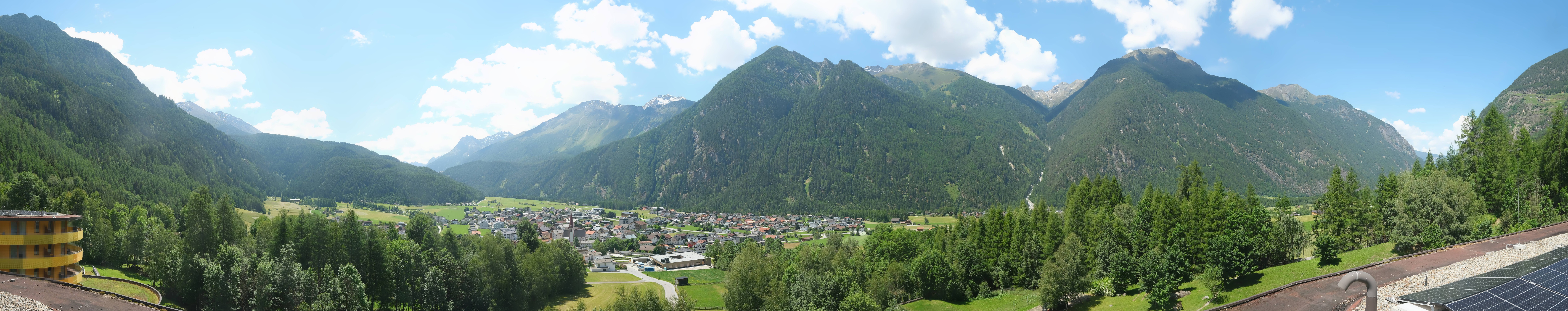Archived image Webcam Umhausen in Ötztal valley