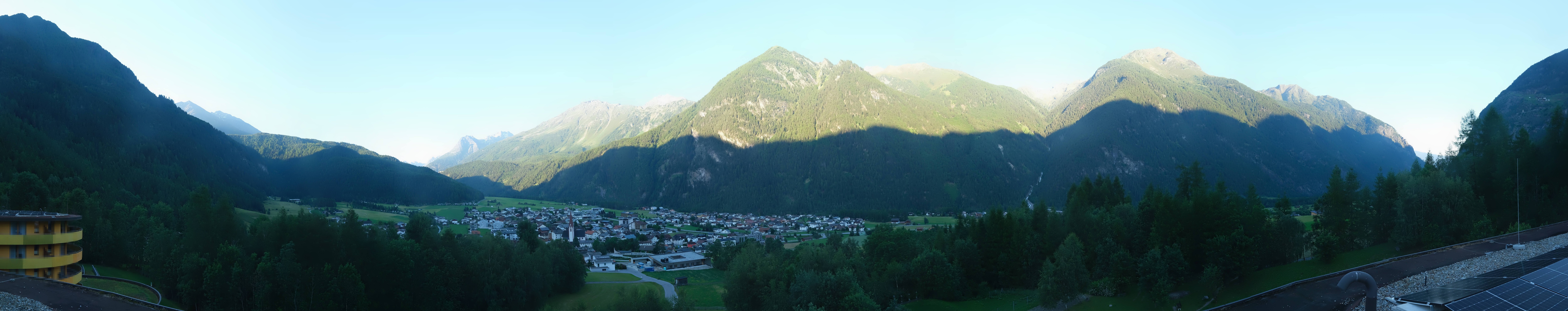 Archived image Webcam Umhausen in Ötztal valley