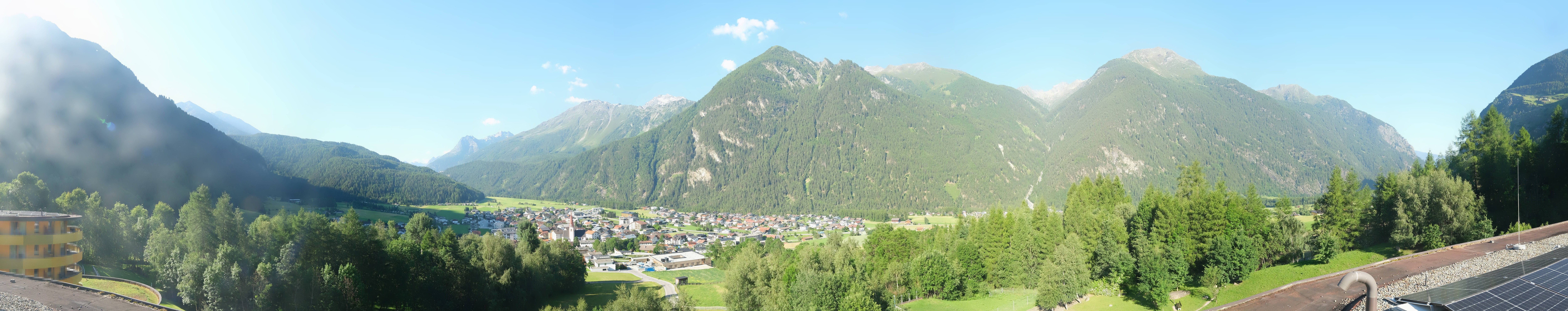 Archived image Webcam Umhausen in Ötztal valley