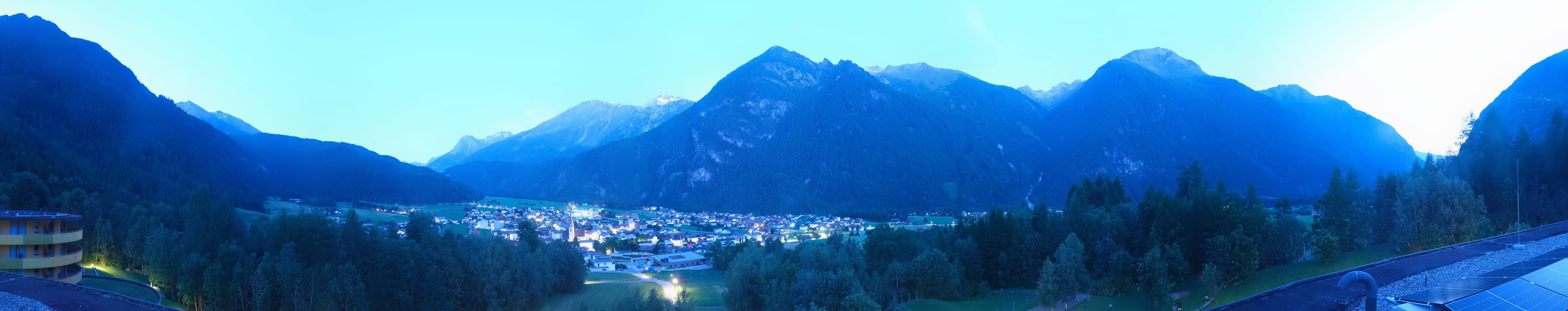 Archived image Webcam Umhausen in Ötztal valley