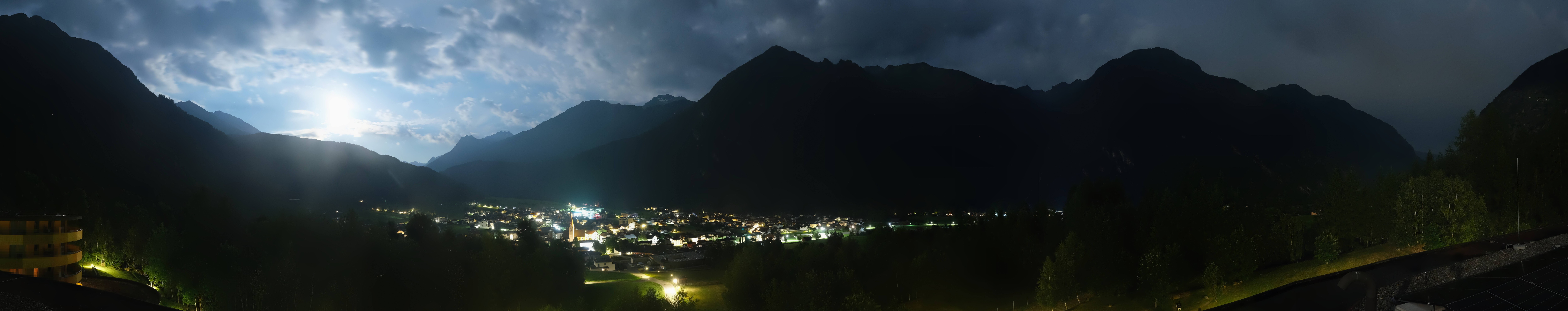 Archived image Webcam Umhausen in Ötztal valley