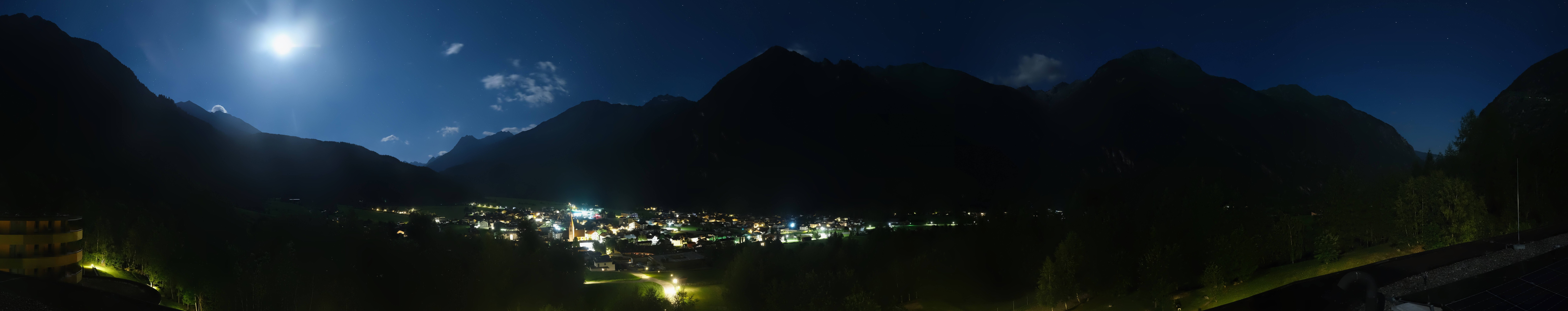 Archived image Webcam Umhausen in Ötztal valley