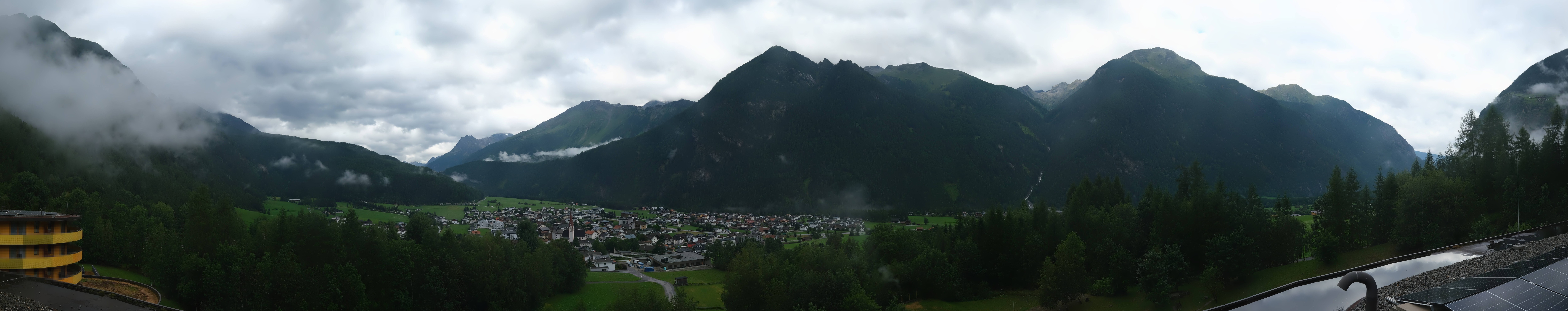 Archived image Webcam Umhausen in Ötztal valley