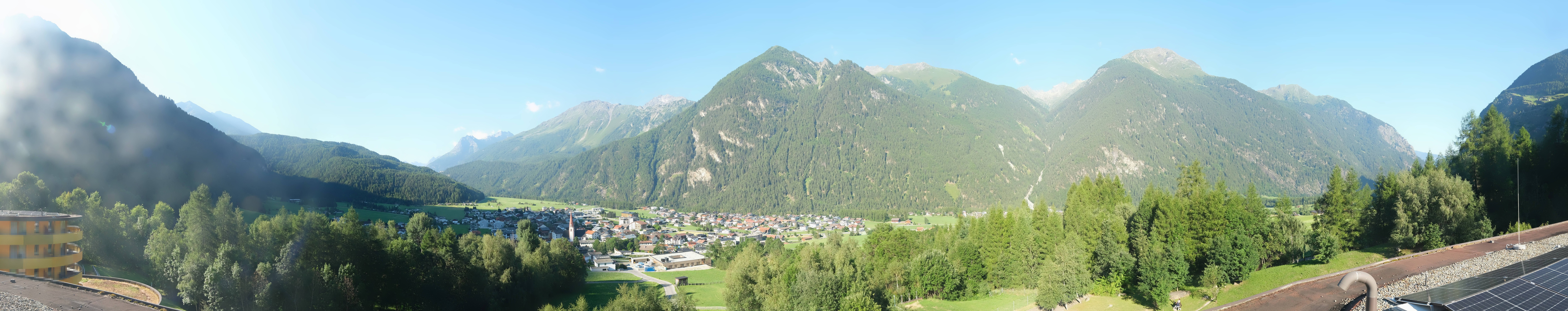 Archived image Webcam Umhausen in Ötztal valley