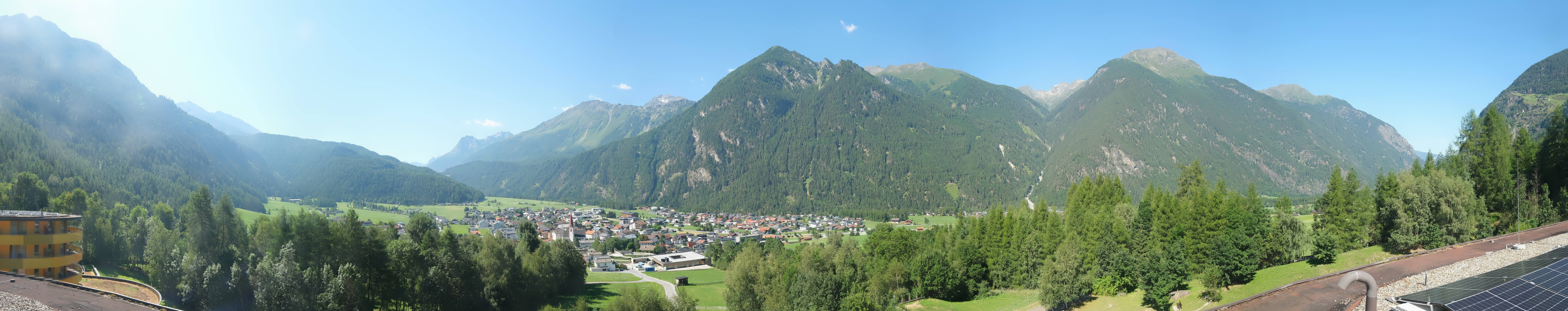 Archived image Webcam Umhausen in Ötztal valley