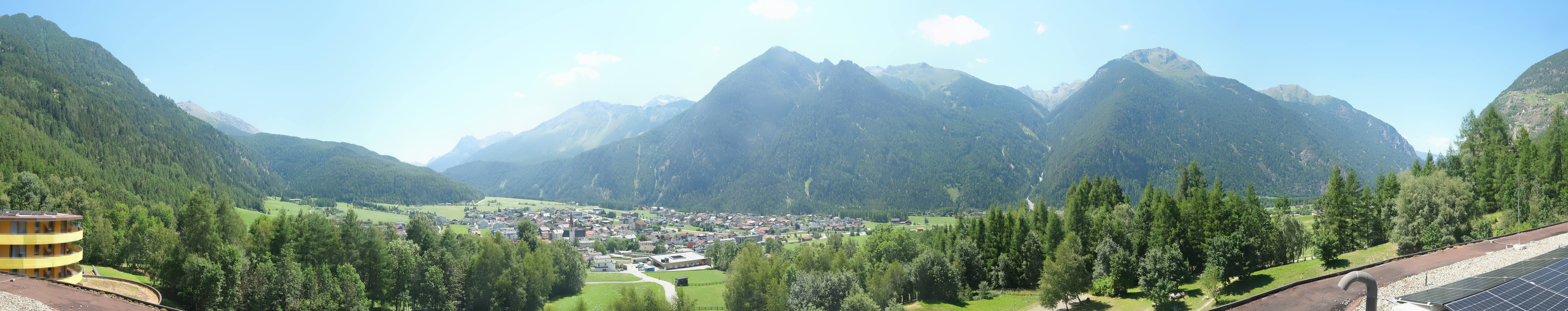 Archived image Webcam Umhausen in Ötztal valley