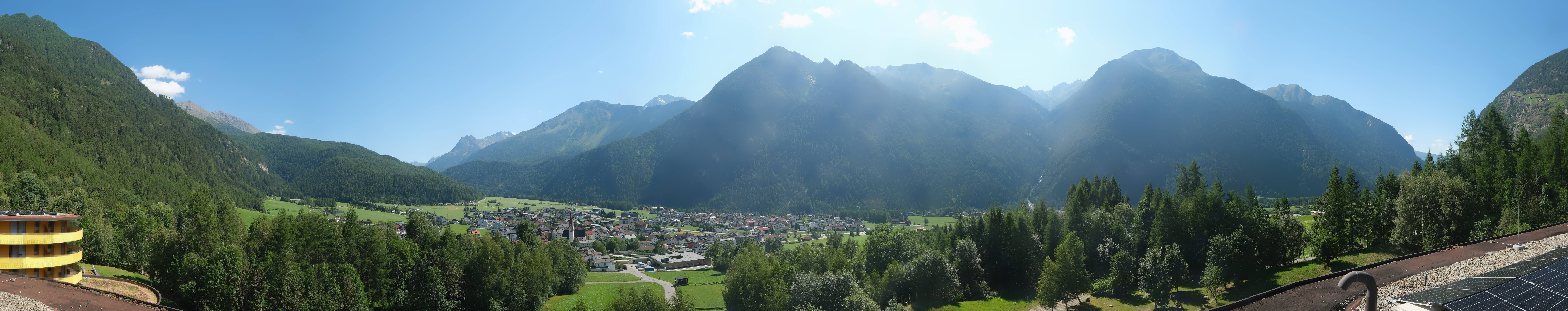 Archived image Webcam Umhausen in Ötztal valley