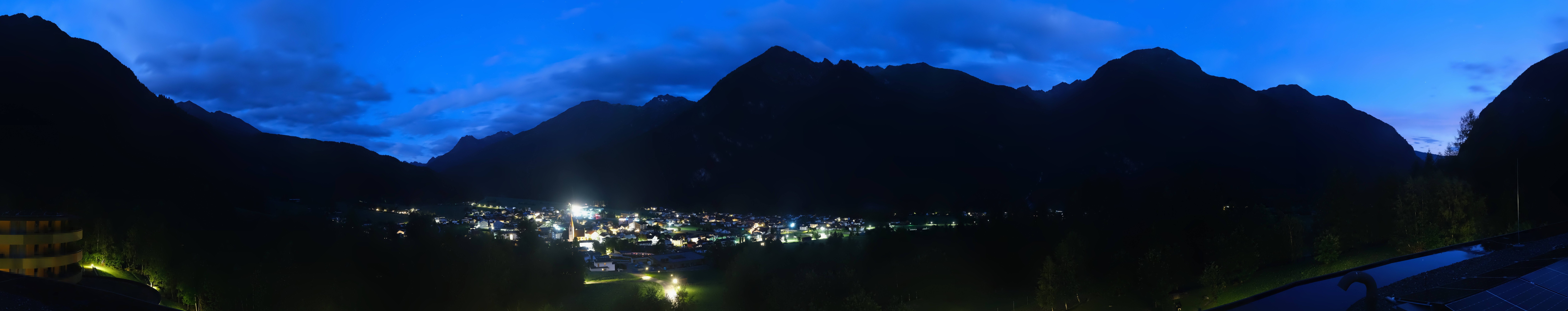 Archived image Webcam Umhausen in Ötztal valley